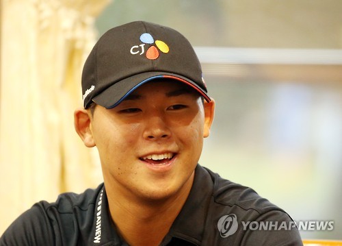 CIMB 클래식에서 공동 10위에 오른 김시우 [KPGA 제공= 연합뉴스 자료사진]