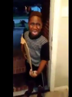 학교 모의투표에서 트럼프 찍었다가 집에서 쫓겨난 아이 [유튜브 영상 갈무리]