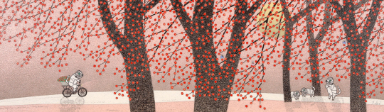 서울 용산구 독서당로 한쪽의 갤러리 조은에서 전시 중인 모용수 작가의 작품 ‘사랑합니다’(200×60㎝). 갤러리 조은 제공