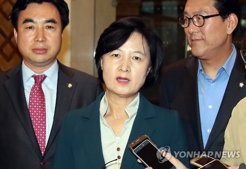 더불어민주당 추미애 대표 [연합뉴스 자료사진]