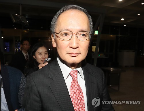 나가미네 야스마사 주한 일본대사 [연합뉴스 자료사진]