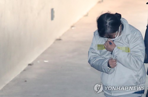법정 향하는 최순실씨