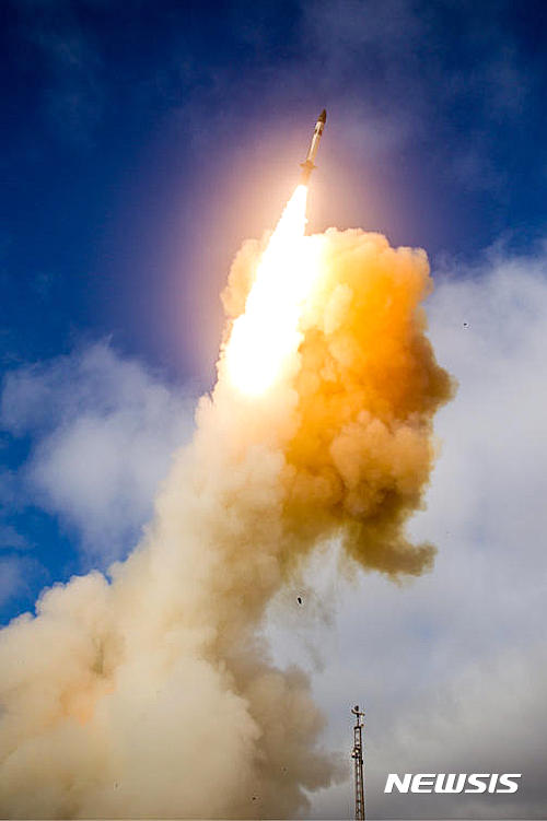 미일 공동 해상발사 요격 미사일 SM3 블록 2A(일본 방위성)