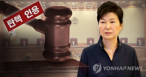 박근혜 대통령 탄핵 인용