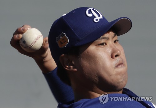 로스앤젤레스 다저스 류현진. [AP=연합뉴스 자료사진]