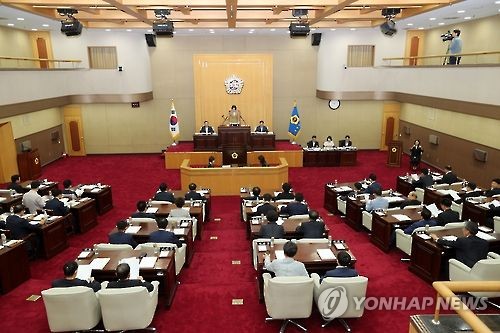 충북도의회 [연합뉴스 자료사진]