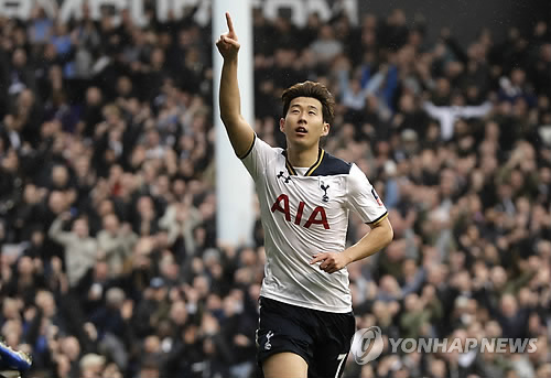 손흥민. [AP=연합뉴스 자료사진]