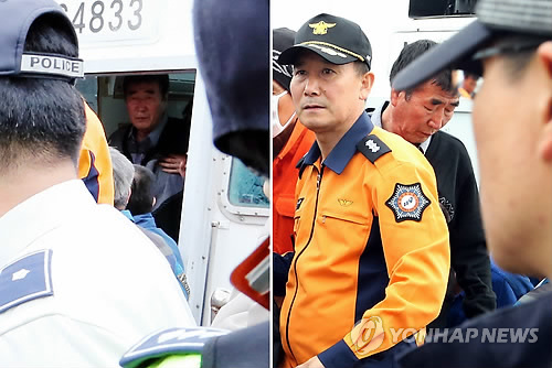 ‘나홀로 탈출’ 세월호 선장[연합뉴스 자료사진]