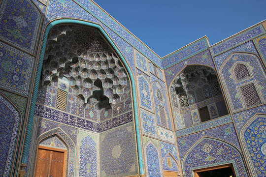 이스파한의 블루 모스크(사원)