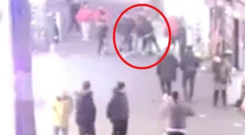 시비가 벌어진 장면