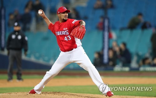 KIA 외국인 투수 헥터 [연합뉴스 자료 사진]