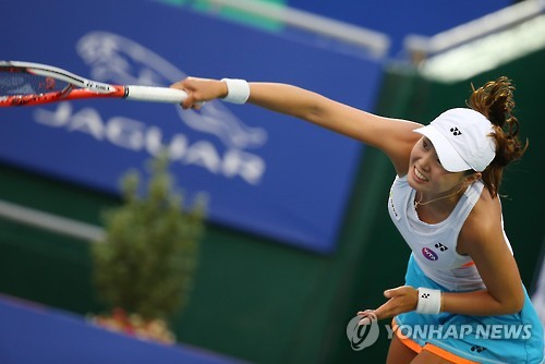 장수정의 경기 모습. [연합뉴스 자료사진]