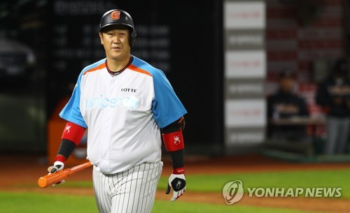 롯데 자이언츠 이대호. [연합뉴스 자료사진]