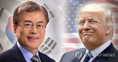 트럼프, 문재인 대통령과 면담 기대 (PG)