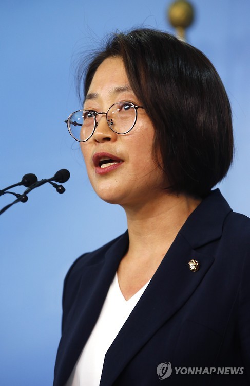 정의당 추혜선 대변인[연합뉴스 자료사진]