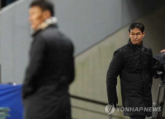 1일 경질된 장쑤 쑤닝 최용수 감독 [연합뉴스 자료사진]