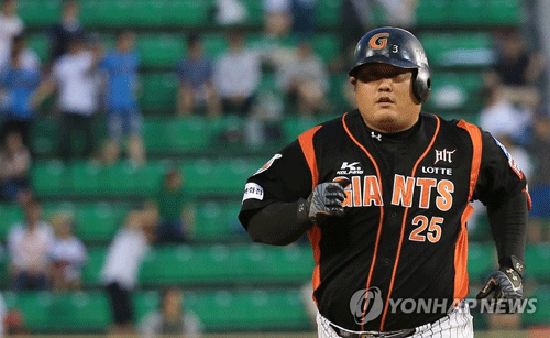 롯데 자이언츠 최준석. [연합뉴스 자료사진]