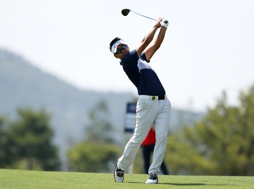 박상현의 힘찬 티샷 [KPGA 제공]