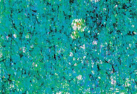 홍승희, 자연-생명력, 112×75㎝ 혼합재료, 2016년. 예술의 기쁨 제공