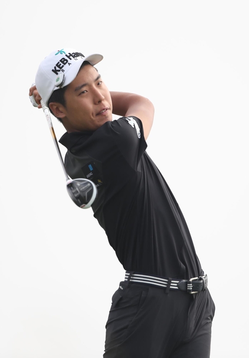 이승민의 티샷 모습. [KPGA 제공=연합뉴스]