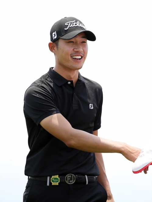 10언더파 62타를 친 박은신.[KPGA 제공]