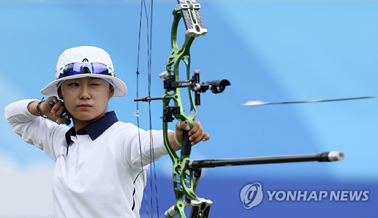 2015년 광주하계유니버시아드 당시 송윤수[연합뉴스 자료사진]