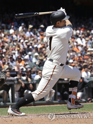 샌프란시스코 황재균. [AP=연합뉴스]