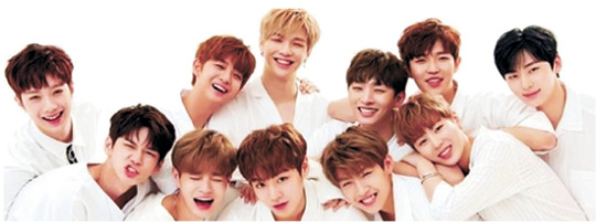 Mnet 서바이벌 오디션프로그램 ‘프로듀스 101 시즌2’를 통해 데뷔한 남성 그룹 워너원.