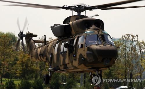 국산 기동헬기 ‘수리온’의 모습. [연합뉴스 자료사진]