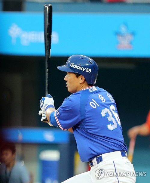 이승엽. [연합뉴스 자료사진]