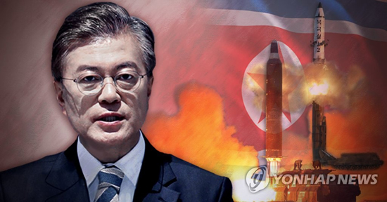 문재인 대통령 북 미사일 도발에 엄중 경고 (PG)[제작 최자윤]