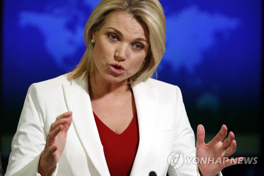 헤더 노어트 美국무부 대변인 [AP=연합뉴스]