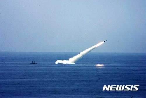 중국 잠수함 탄도 미사일 발사 시험