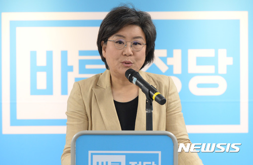 【서울=뉴시스】이혜훈 바른정당 대표