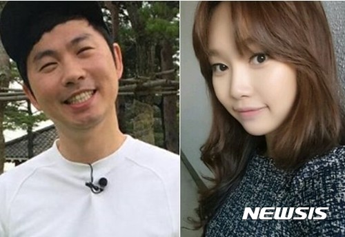 【서울=뉴시스】개그맨 이문재, 개그우먼 한다혜