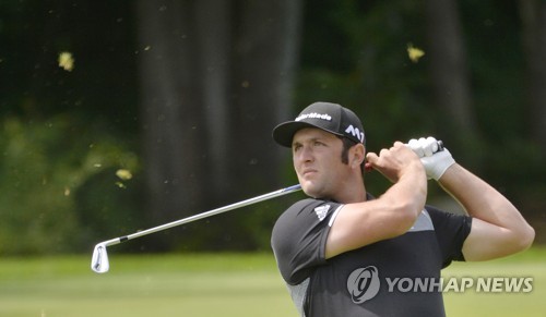 델 챔피언십 2라운드 욘 람 [AP=연합뉴스]
