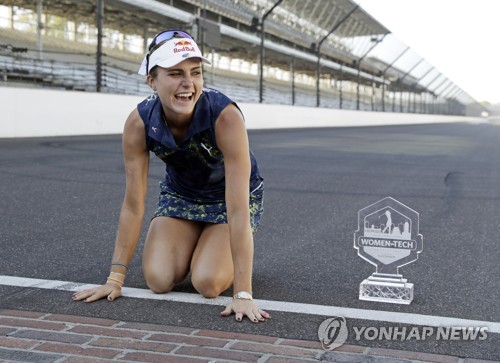 여자골프 세계 2위에 오른 톰프슨. [AP=연합뉴스]