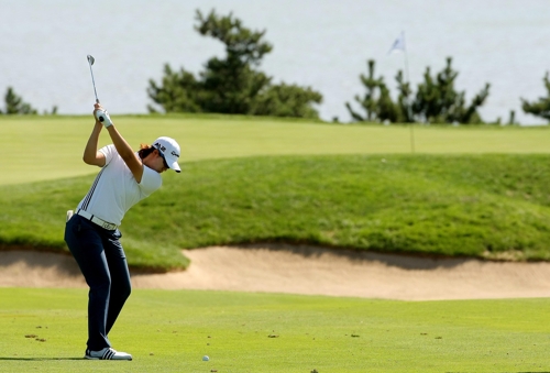 BMW 챔피언십 2라운드의 성은정 [KLPGA 제공]