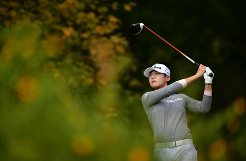 박성현의 1라운드 경기 모습. [LPGA 제공=연합뉴스]
