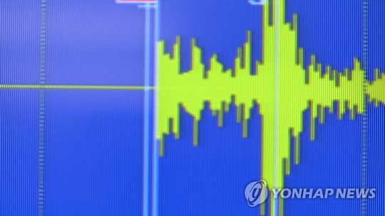 지진 그래프 [연합뉴스TV 캡처]