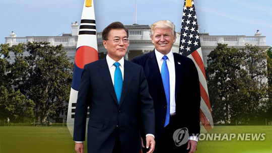 한미정상회담(CG) [연합뉴스TV 제공]
