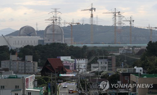 (울산=연합뉴스) 신고리 5·6호기 공론 조사 결과 발표를 앞둔 울산시 울주군 서생면 신고리 5·6호기 건설 현장의 모습.