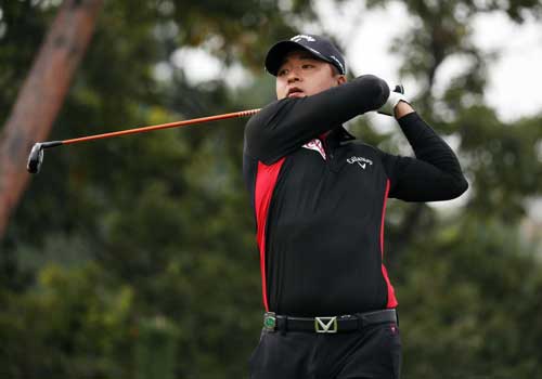 1라운드 선두에 나선 조성민.(KPGA 제공)