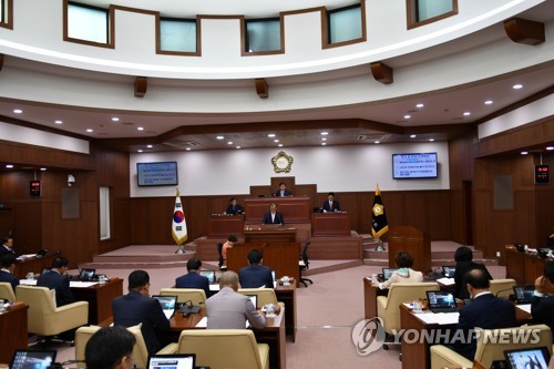경북 김천시의회. [연합뉴스 자료사진]