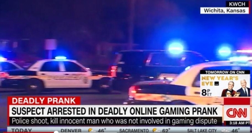장난전화가 부른 경찰 오인 총격 사건 전하는 CNN