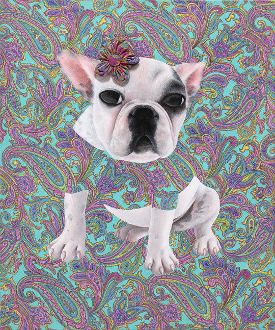 조미숙, It’s your style, 65×53㎝, 캔버스 위에 혼합재료, 2012