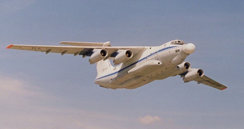 레이저무기를 장착한 것으로 알려진 러시아의 A-60 수송기[베레예프항공사 제공]