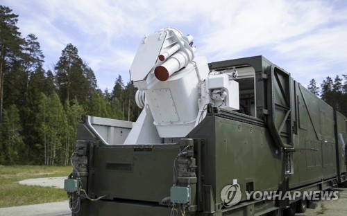 러시아가 공개한 육상용 레이저무기[AP=연합뉴스]