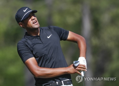 마스터스 1라운드 피나우 [AP=연합뉴스]