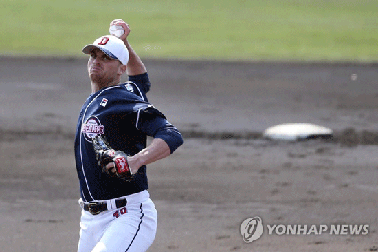 두산 후랭코프 [두산 베어스 제공=연합뉴스]